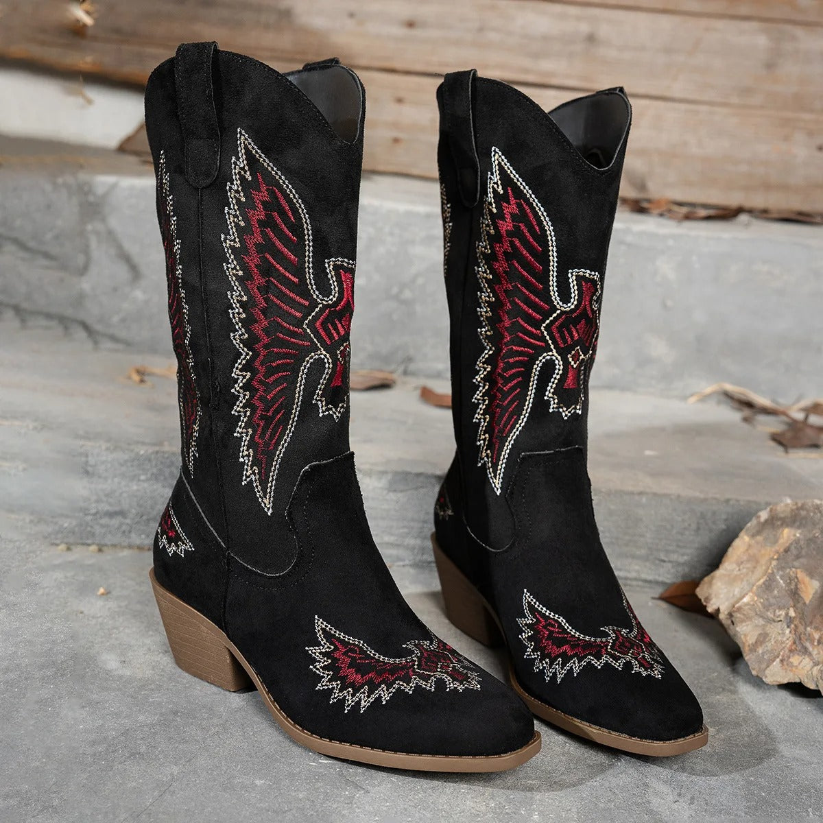 Retro Western Cowboy Boots