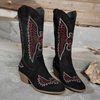 Retro Western Cowboy Boots