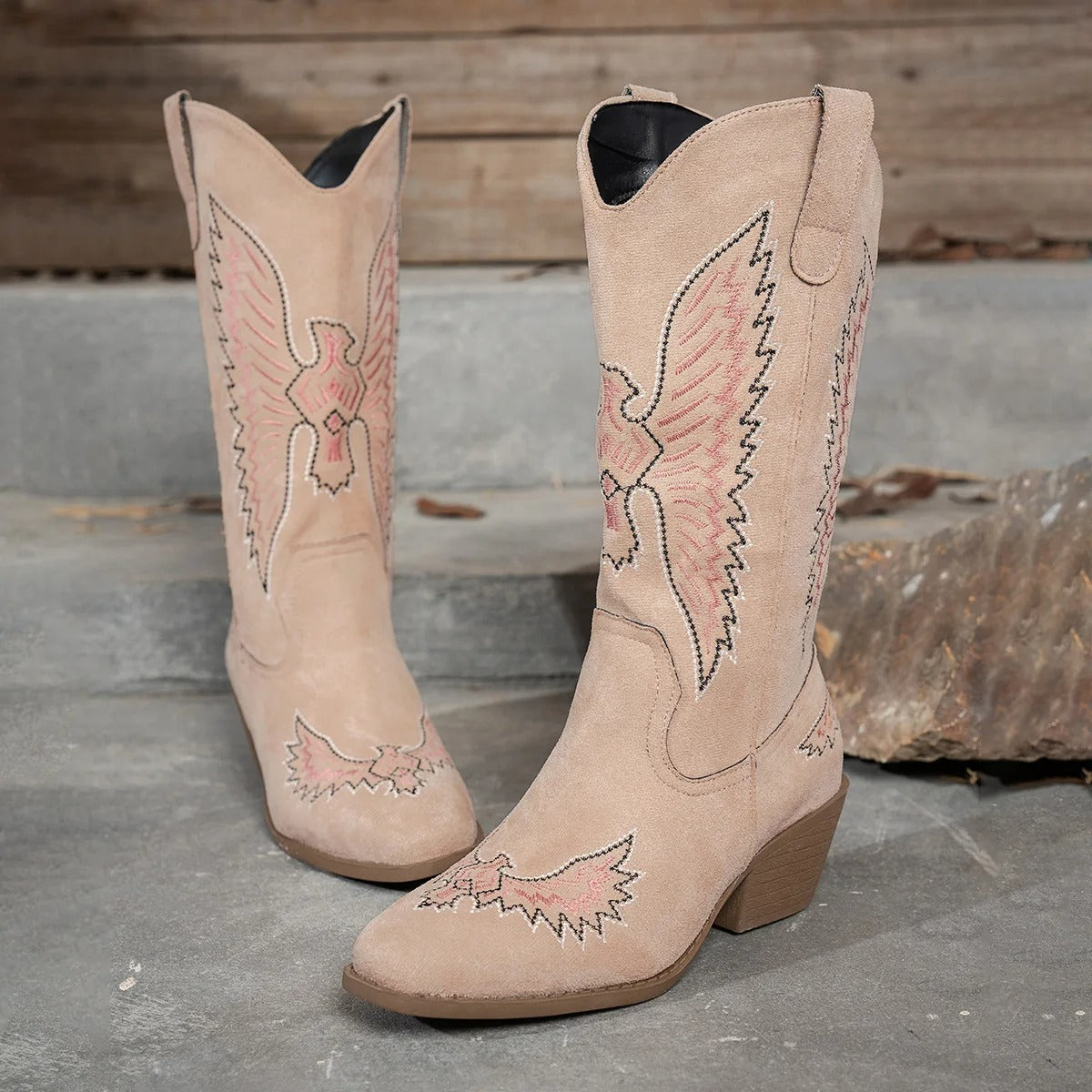 Retro Western Cowboy Boots